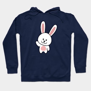 Cute Bunny Cartoon Hoodie